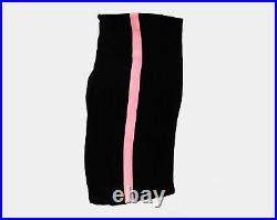 XXS 60s Majorette Costume Size 000 Baton Twirler Outfit Pink & Gray Hot Pants